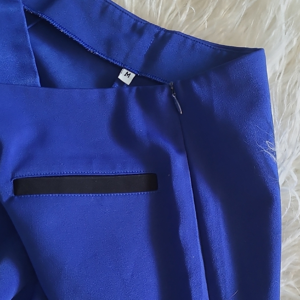 Women's Blue Shorts - Picture 3 of 5